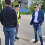 Депутаты от «Единой России» проводят мониторинг состояния дорог и тротуаров в Иркутске