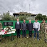 В селе Енгалышево Чишминского района открыли мемориальную доску в память о погибшем участнике специальной военной операции
