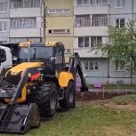 При поддержке «Единой России» в Братске Иркутской области стартовали работы по благоустройству дворов