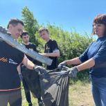 Партийцы Ленинского района провели акцию «За чистое Смолино»