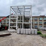 В Багане по народной программе «Единой России» реконструируют здание центральной райбольницы