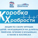 «Единая Россия» проводит ежегодную благотворительную акцию «Коробка храбрости»