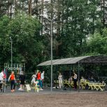 По инициативе «Единой России» в Томской области открыли инклюзивную спортплощадку