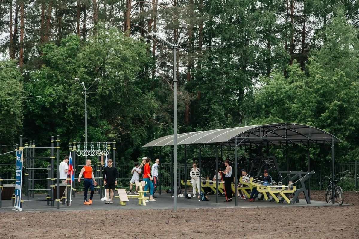 По инициативе «Единой России» в Томской области открыли инклюзивную спортплощадку