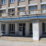 По народной программе продолжается капремонт Зимогорьевской школы