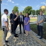 Депутат Госдумы Светлана Бессараб посетила благоустроенные территории в Тихорецком районе