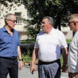 В Советском районе провели рейд по объектам благоустройства