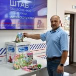 Ветеран СВО Владимир Громов принял участие в акции «Коробка храбрости»