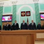 Александр Богомаз принял участие во внеочередном заседании облдумы