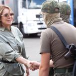 Альфия Когогина доставила гуманитарный груз в зону СВО