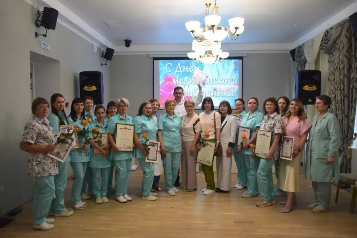 Татьяна Лысенко поздравила медицинских работников с профессиональным праздником