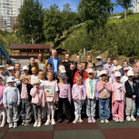 Олег Матыцин открыл летнюю смену детского оздоровительного центра в спорт-парке «Варяг»