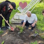 Новодвинск становится зеленее: ученики 11-х классов заложили «Аллеи выпускников»