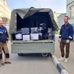 Партийцы отправили гуманитарный груз в зону проведения специальной военной операции