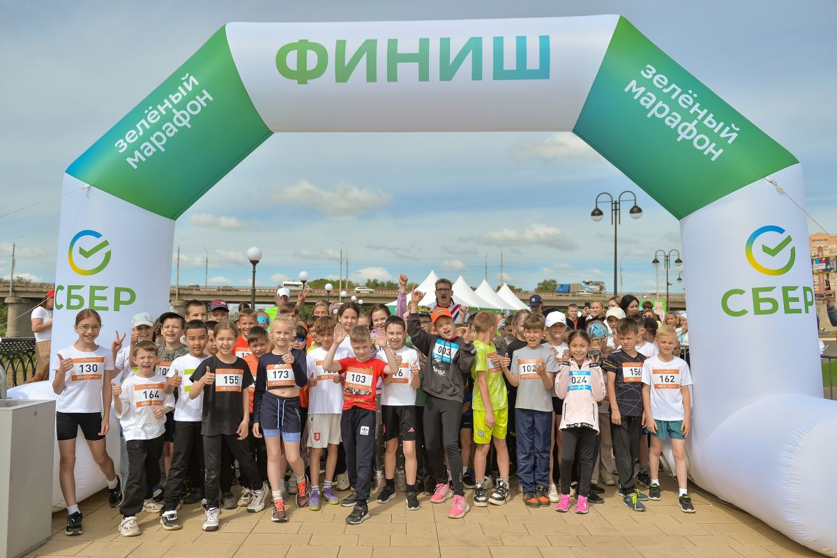 В Оренбурге прошёл «Зелёный марафон» Сбера