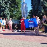В Жирятино партийцы провели «Забег Победы»