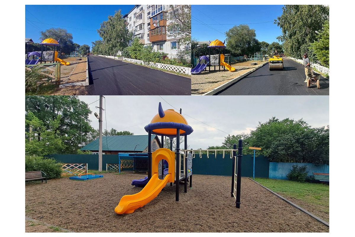 Село в Октябрьском округе третий год подряд выигрывает гранты на благоустройство