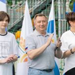 Единороссы показали пример здорового образа жизни