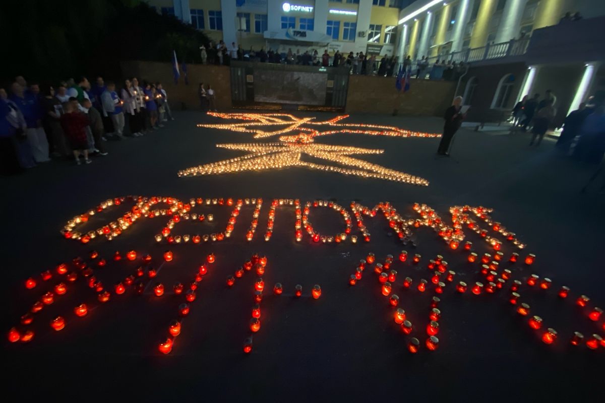 В Орле вновь зажглась «Огненная картина войны»