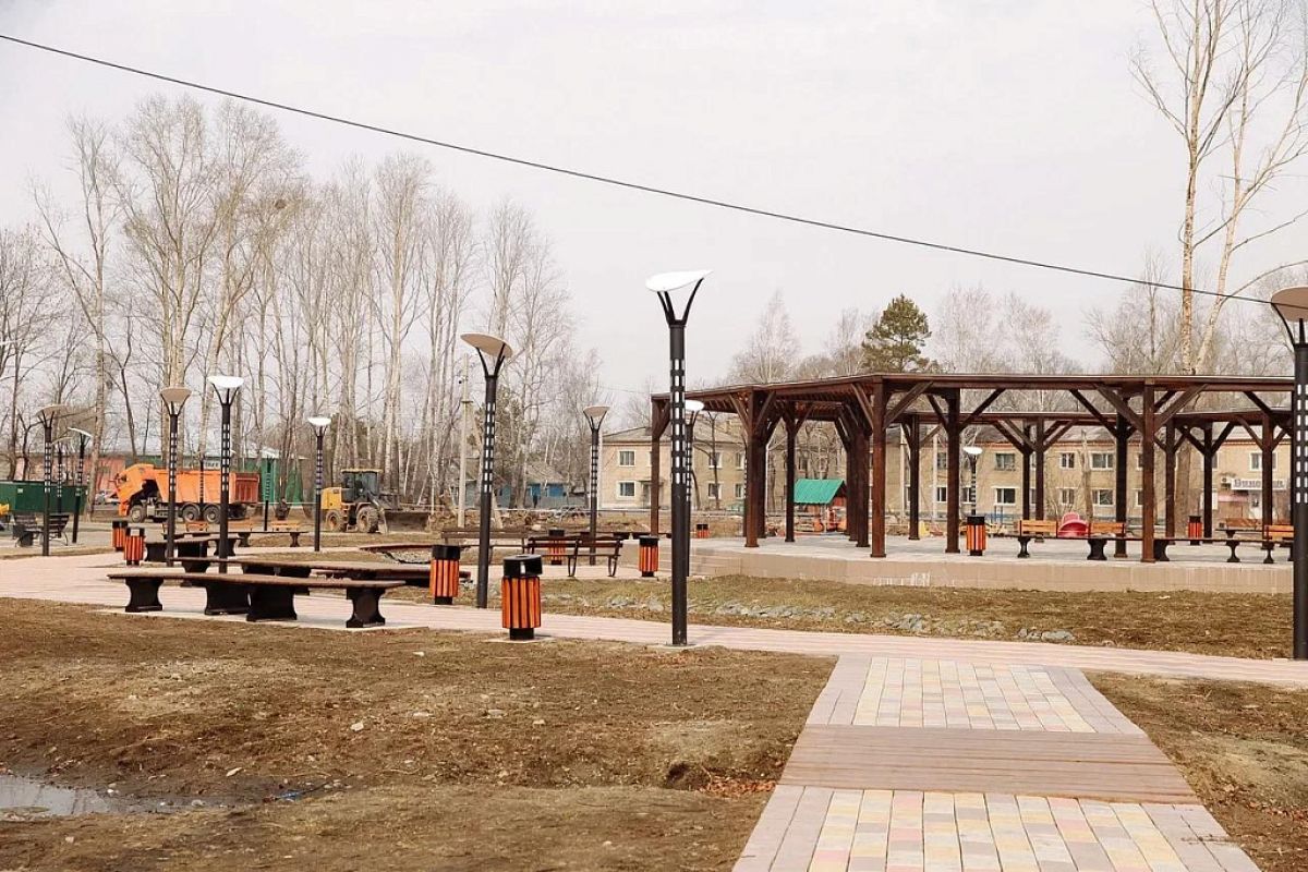 В следующем году в Амурской области создадут 18 новых общественных пространств
