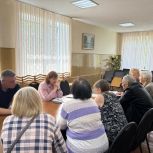 Брянский депутат провела прием граждан в Белых берегах