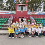 В Сельцо сторонники «Единой России» организовали спортивный праздник для детей