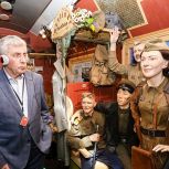 В Оренбург прибыл «Поезд Победы»