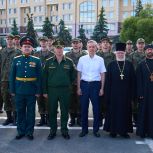Из Тюменской области в Президентский полк отправились 20 новобранцев