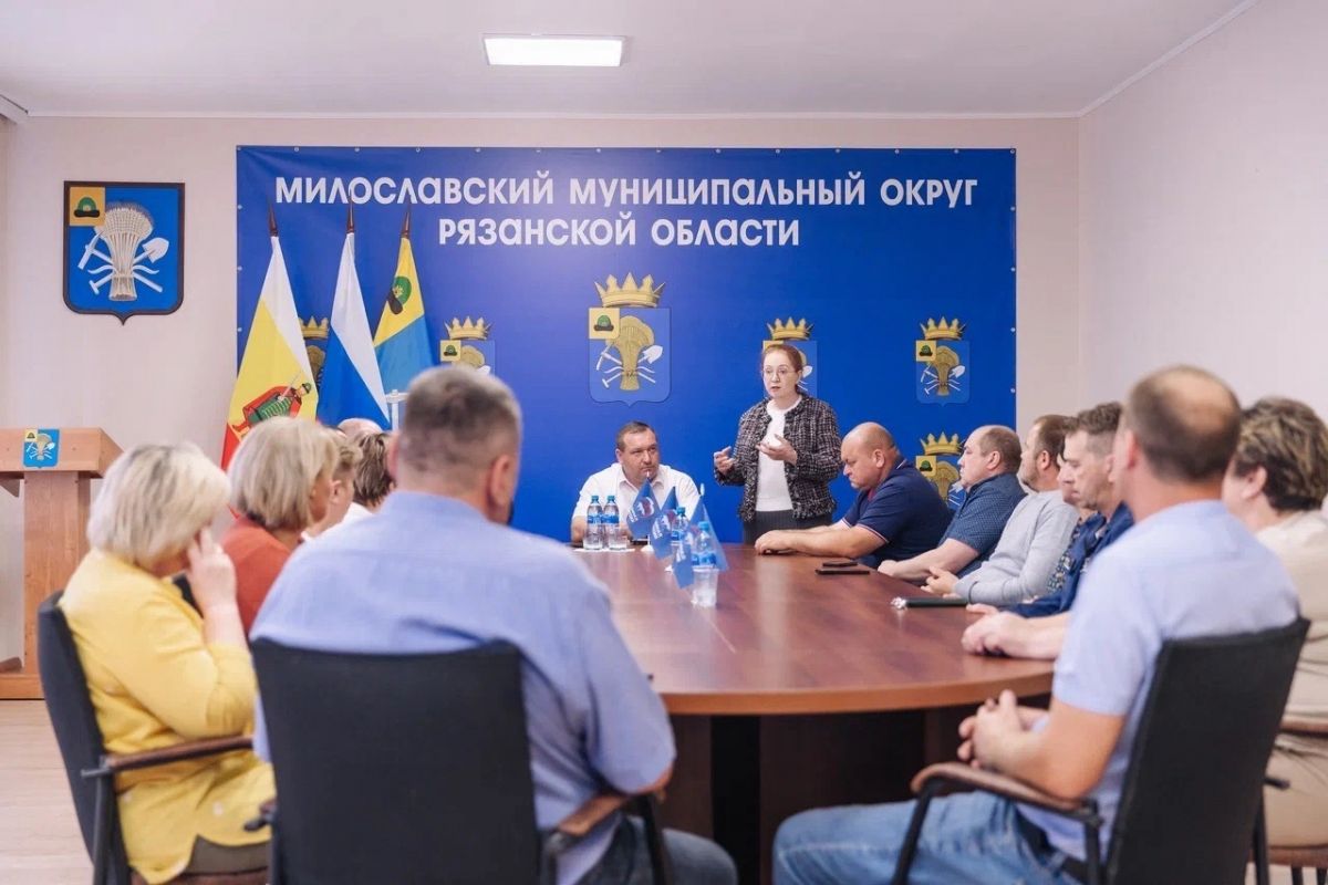 Лиана Пепеляева встретилась с жителями Милославского округа