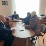 Александр Станьков провел прием граждан в Сафоновском районе