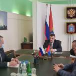 Александр Никитин провел рабочую встречу с главой Инжавинского района