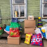 Помощь соседям: Волонтеры из Ивановского района оказали адресную помощь многодетной семье  из Подмосковья