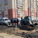 Панков попросил жителей контролировать качество восстановительных работ на ул. Менякина
