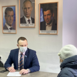 Депутат Алексей Коробейников провел личный прием граждан Талицы