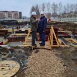 Владимир Солдатенков проверил ход работ по строительству детского сада на улице Красноуральская в Автозаводском районе