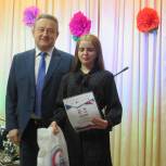 В Мещовском районе поздравили региональных победителей Диктанта Победы