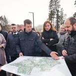 Балашихинские единороссы проконтролируют благоустройство парка в микрорайоне Железнодорожный
