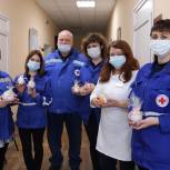 Борисоглебские волонтеры провели акцию для врачей