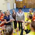 Воронежские единороссы организовали встречу юных волейболисток с олимпийской чемпионкой