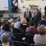 Панков обсудили с преподавателями Озинского района пути развития лицеев и техникумов