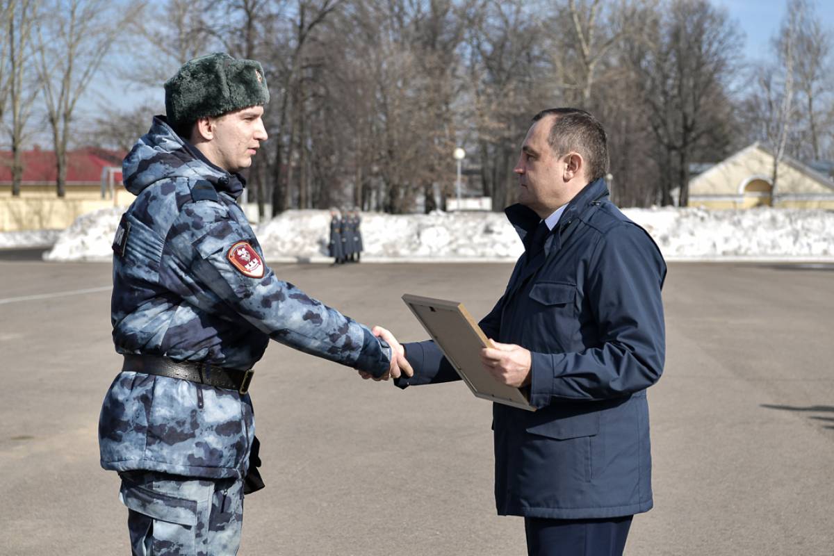 Игорь Брынцалов наградил военнослужащих дивизии имени Д.Э. Дзержинского в  Балашихе