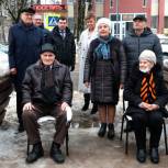 В Рощино поздравили участника Великой отечественной войны