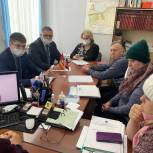 Выездные депутатские приемы прошли в двух сельских поселениях Красноармейского  района