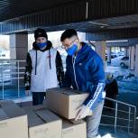 Активисты «Единой России» доставили горячее питание врачам Covid-центров