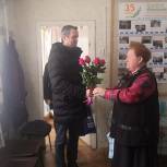 В преддверии празднования Международного женского дня Дмитрий Грибков встретился с председателем Нерехтской районной ветеранской организации