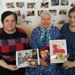 Единороссы поздравили ветерана педагогического труда с 90-летним юбилеем