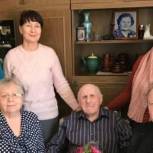 Активисты Верх-Исетского местного отделения поздравили ветерана со 100-летним юбилеем