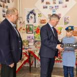 За смелый поступок юному пителинцу вручили награду от «Единой России»