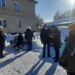 Чебаркульский депутат Николай Баландин провёл встречу с жителями улицы Елагина