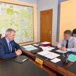 Депутат Госдумы Александр Самокутяев обсудил с мэром Пензы проблемные вопросы города